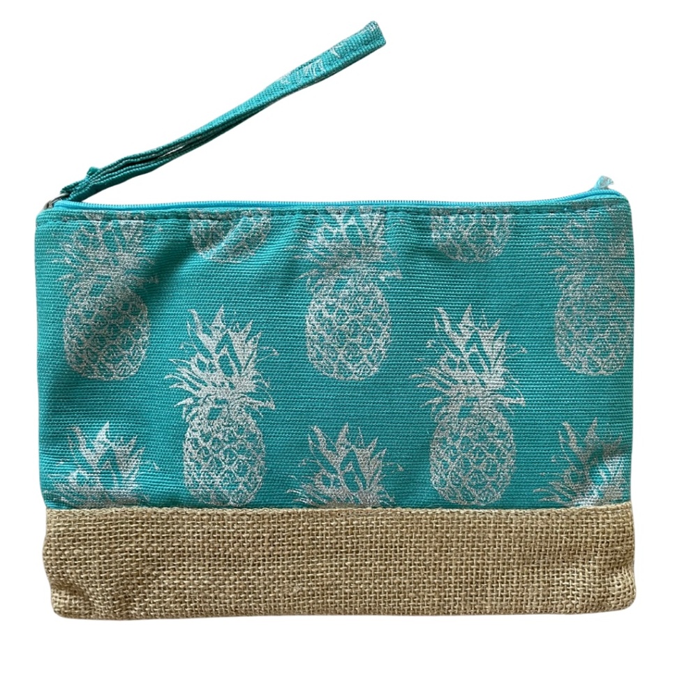 Tropical Pineapple Clutch Bag